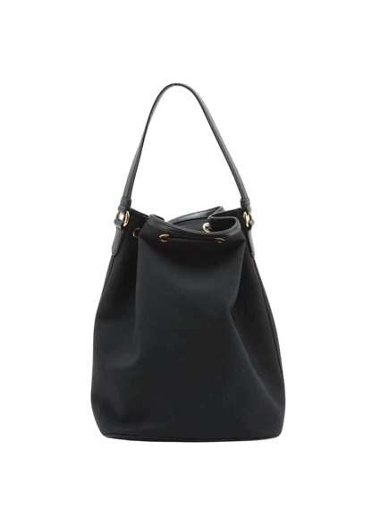PRADA Logo Jacquard 2Way Shoulder Bag