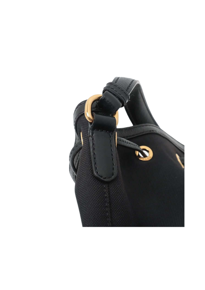PRADA Logo Jacquard 2Way Shoulder Bag