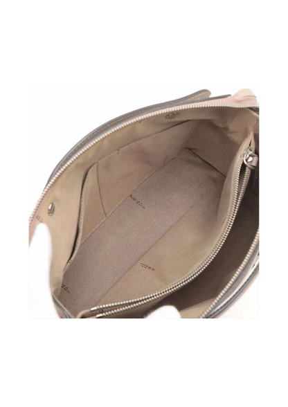 FENDI By the way Leather 2Way Handbag Brown