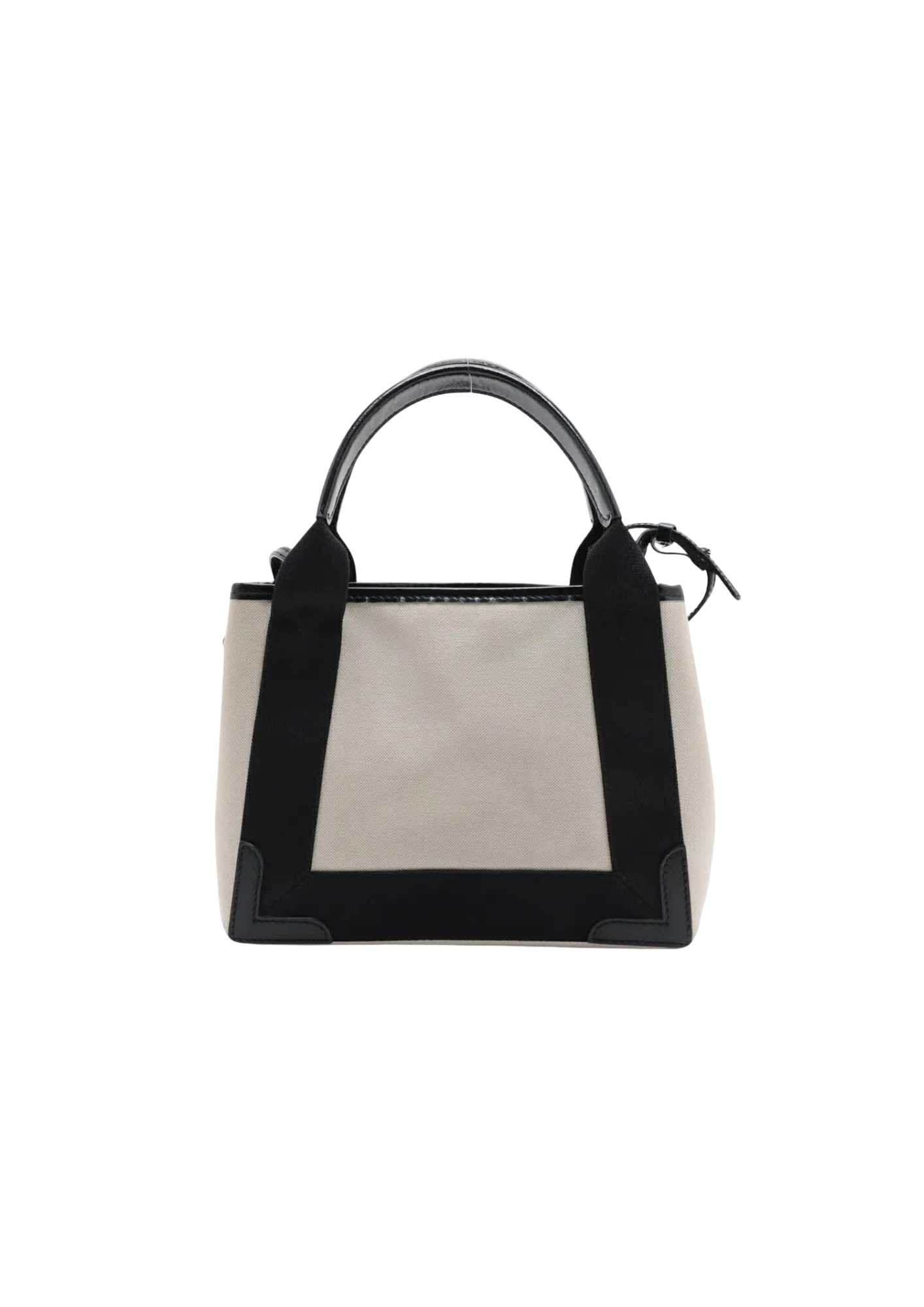 BALENCIAGA Navy Cabas 2Way Handbag