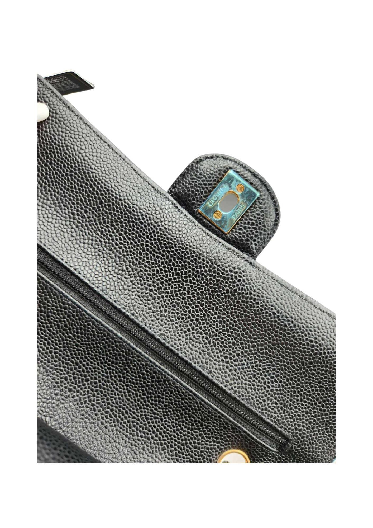 CHANEL Classic Medium Double Flap Caviar