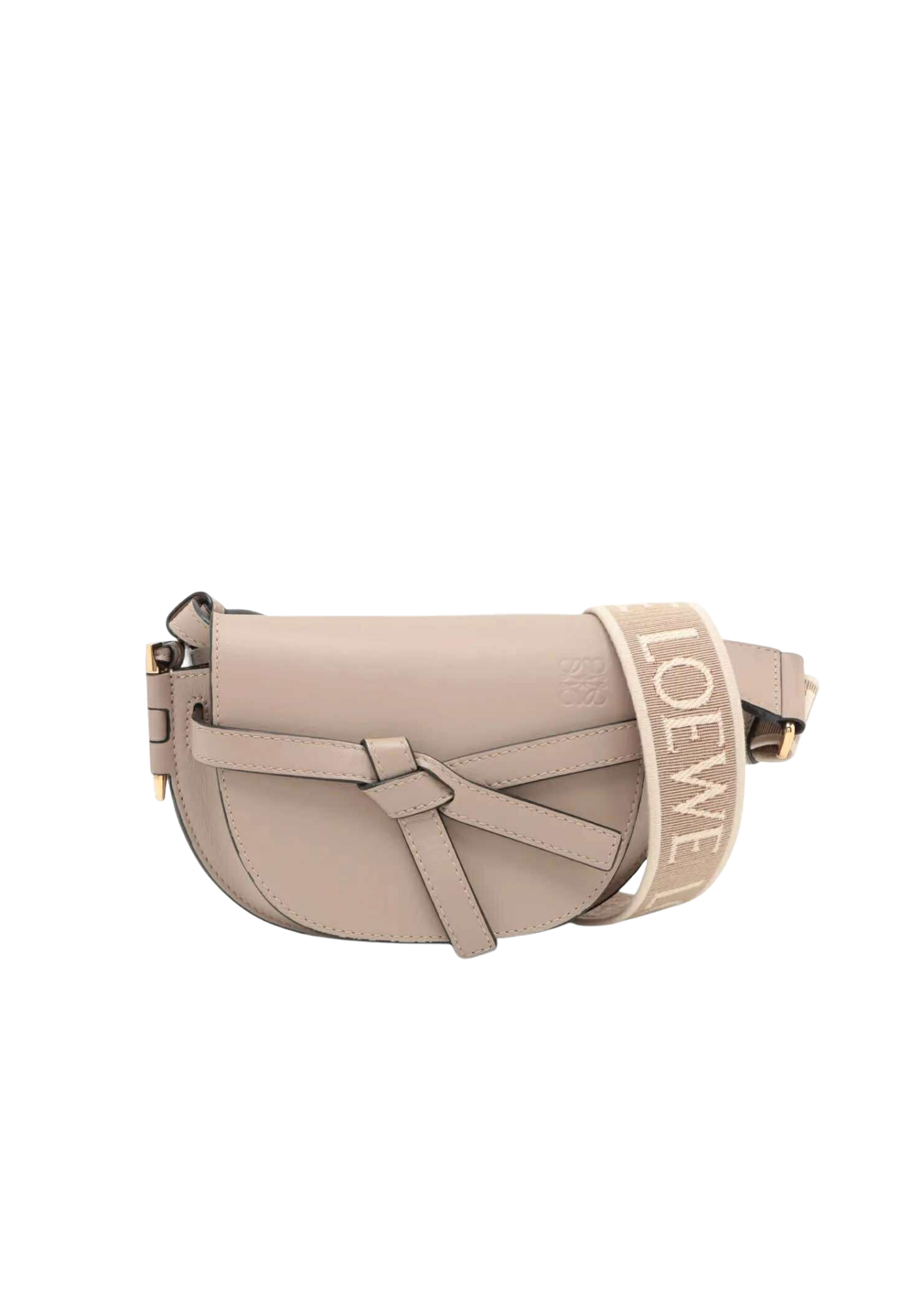 LOEWE Gate Dual Mini Leather Shoulder Bag