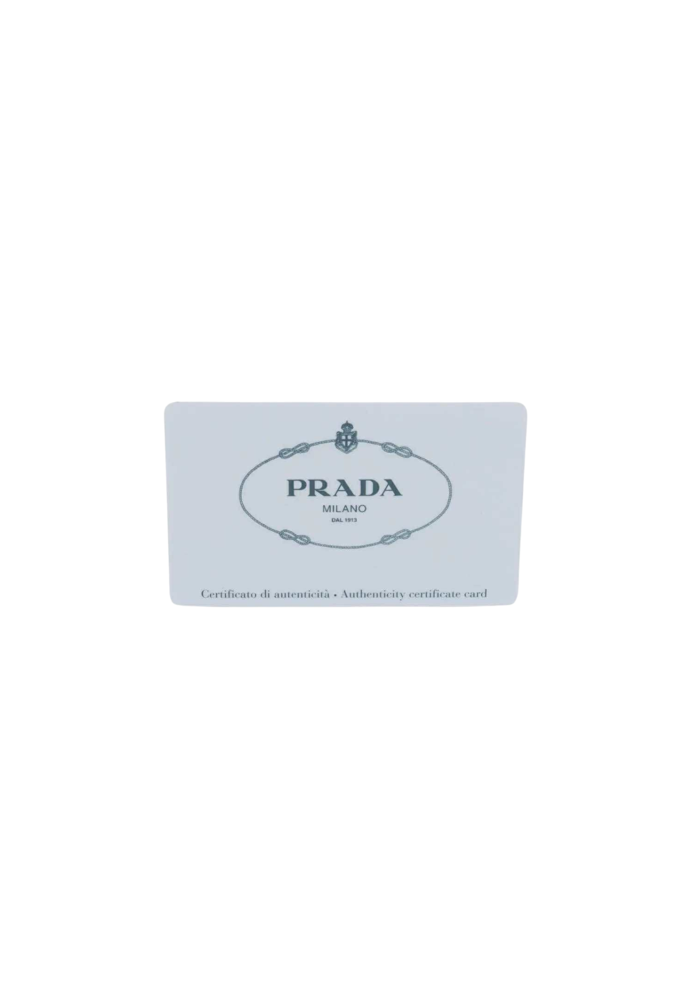PRADA Logo Jacquard 2Way Shoulder Bag