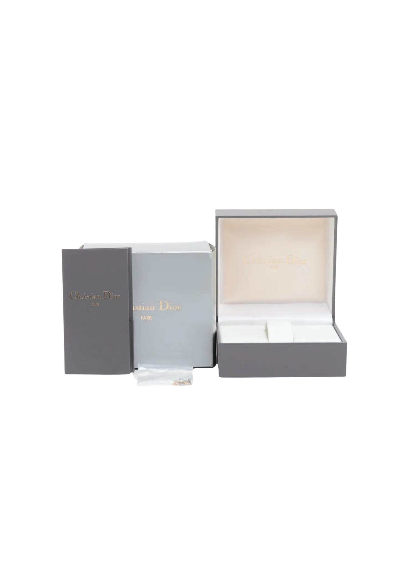 CHRISTIAN DIOR Octagon QZ White Dial