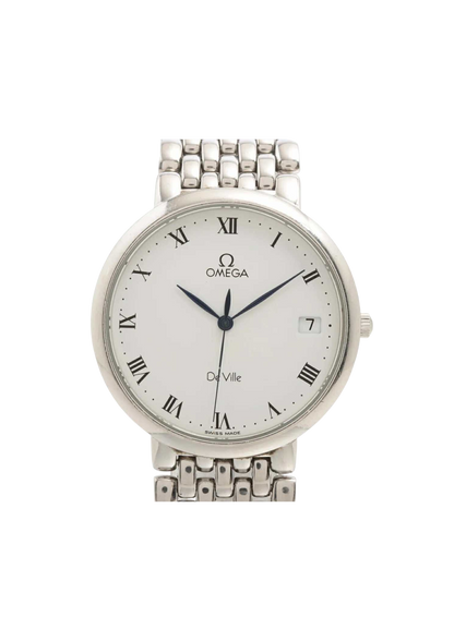 OMEGA De Ville QZ White Dial