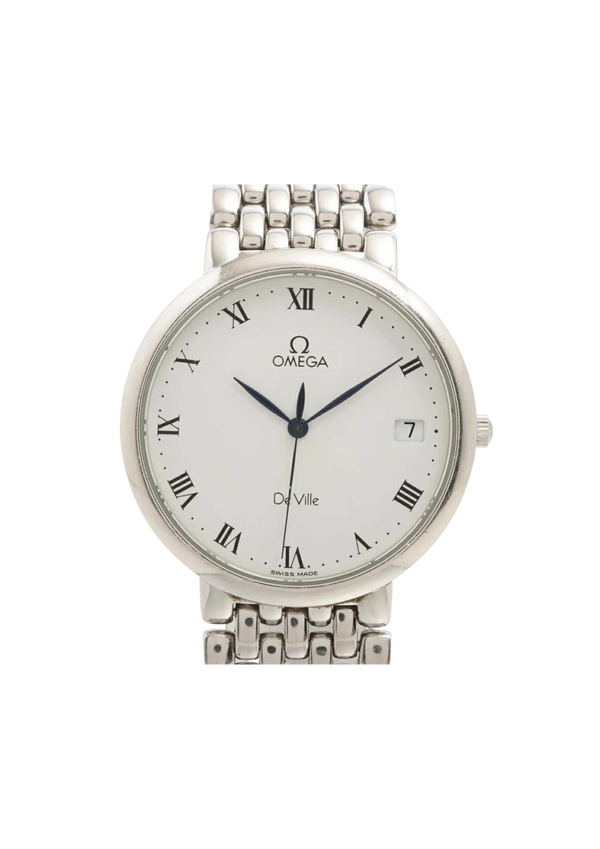 OMEGA De Ville QZ White Dial