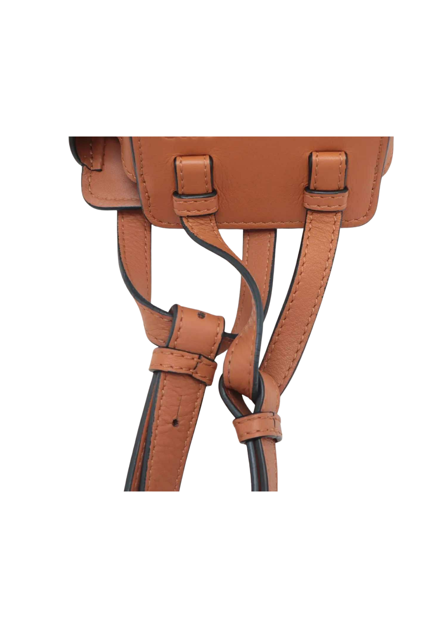 LOEWE Hammock Mini Tan Leather Handbag