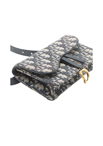 CHRISTIAN DIOR Oblique Saddle Waist Bag