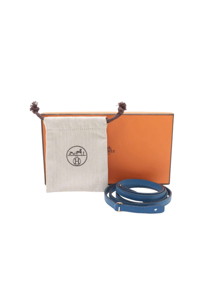 HERMÈS Kelly Wallet Togo Veau Epsom Mykonos