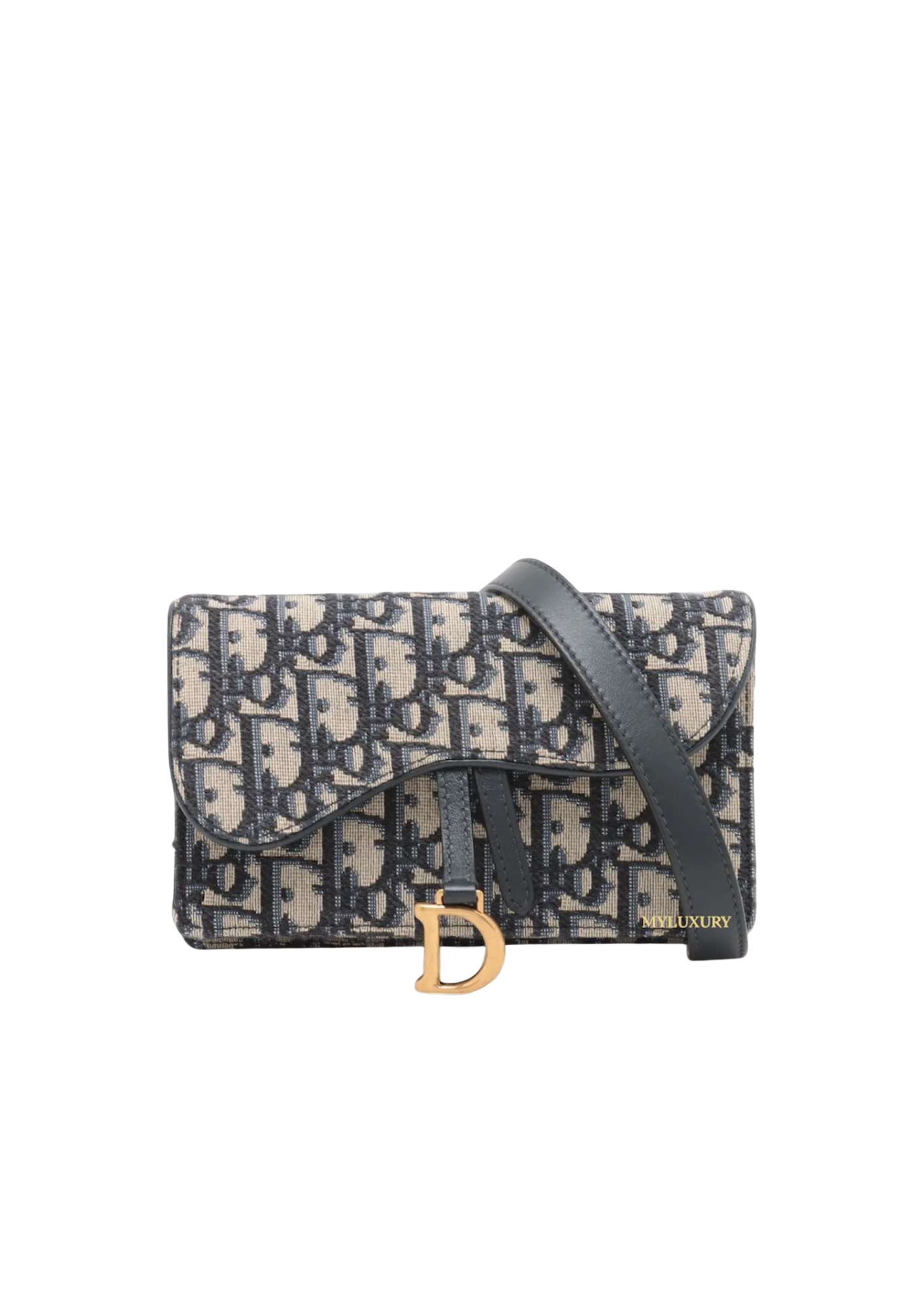 CHRISTIAN DIOR Oblique Saddle Waist Bag