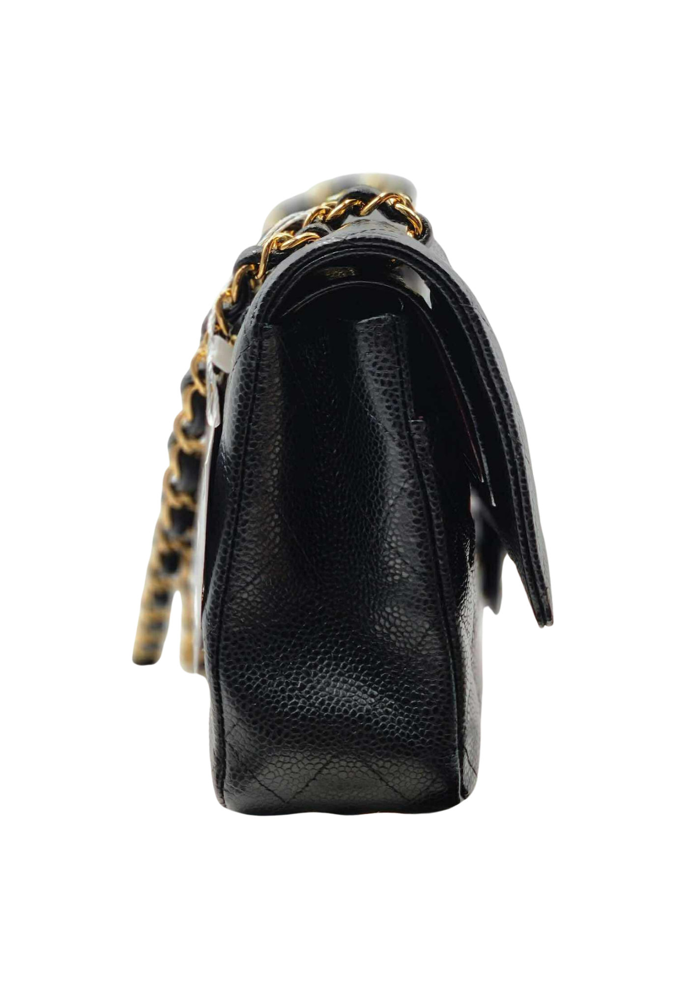 CHANEL Classic Medium Double Flap Caviar