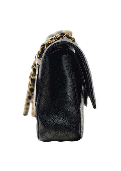 CHANEL Classic Medium Double Flap Caviar