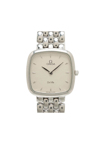 OMEGA De Ville QZ Silver-Face