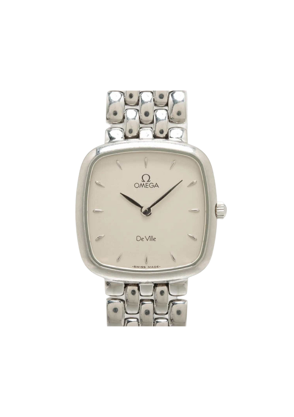 OMEGA De Ville QZ Silver-Face