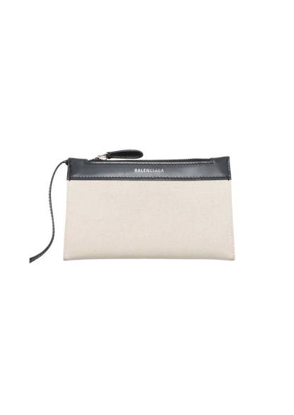 BALENCIAGA Navy Cabas 2Way Handbag