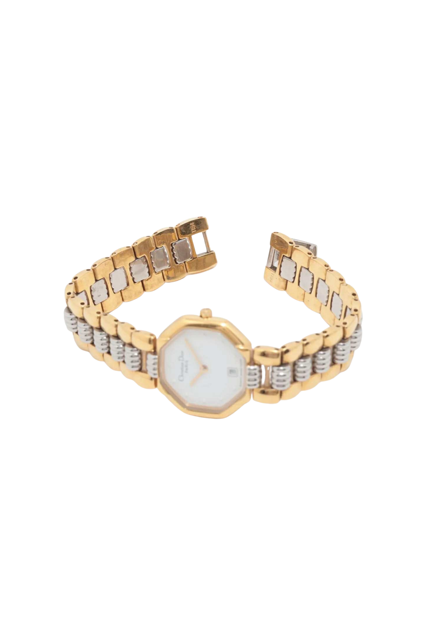 CHRISTIAN DIOR Octagon QZ White Dial