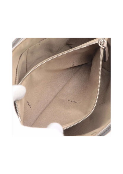 FENDI By the way Leather 2Way Handbag Brown