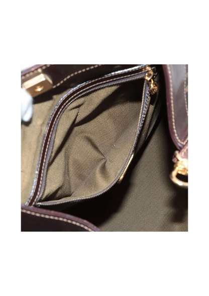 FENDI Zucca Canvas 2 Way Handbag