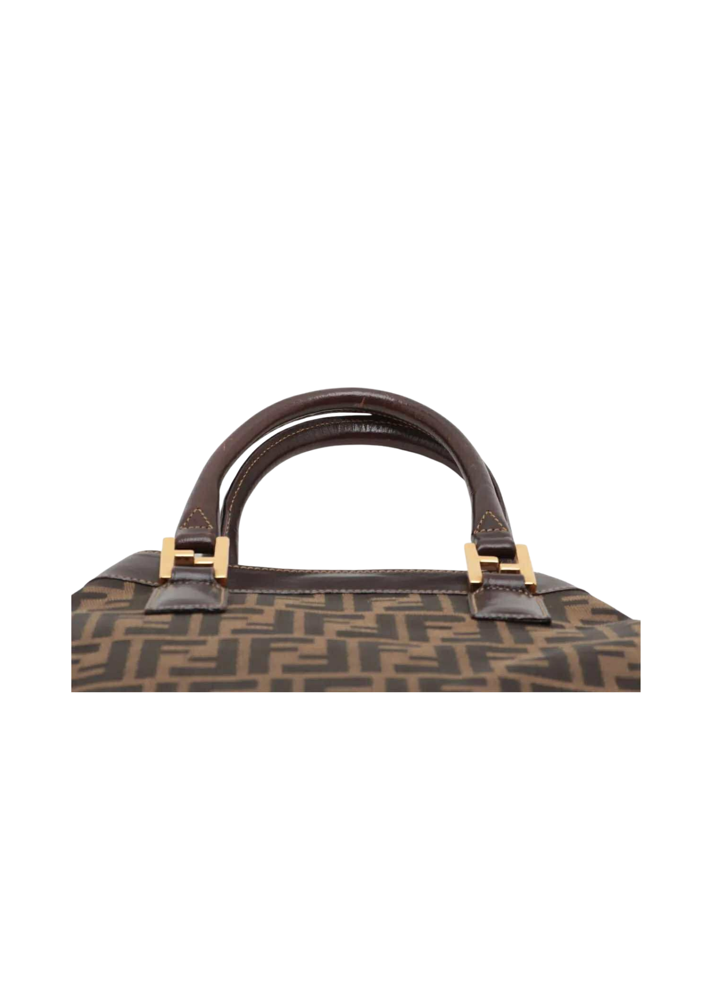 FENDI Zucca Canvas 2 Way Handbag