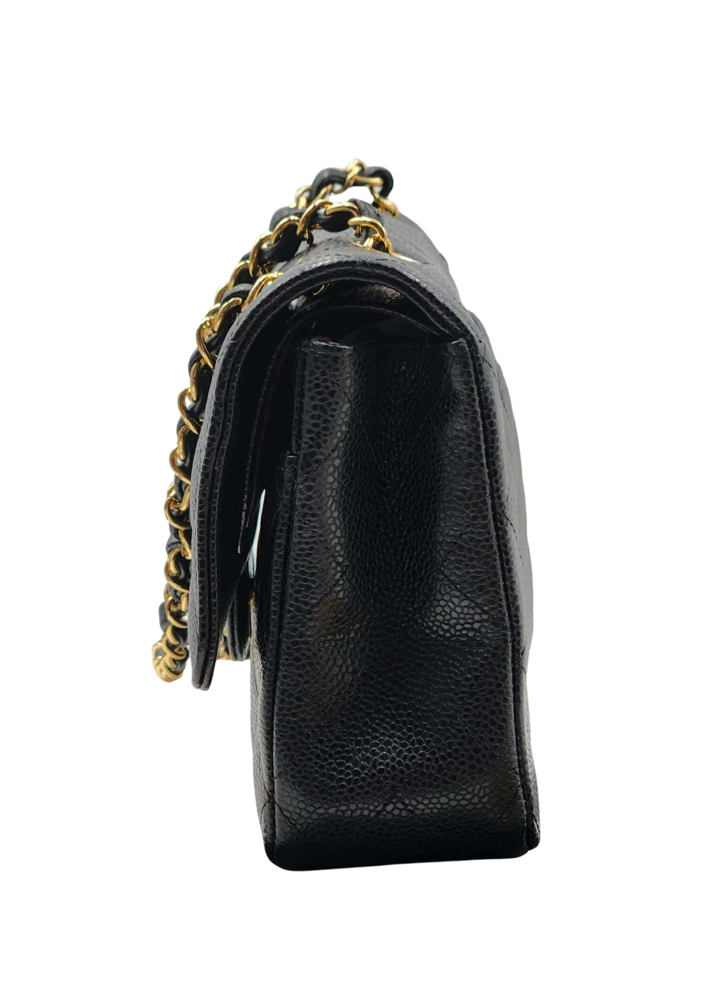 CHANEL Classic Medium Double Flap Caviar