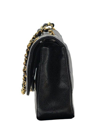 CHANEL Classic Medium Double Flap Caviar