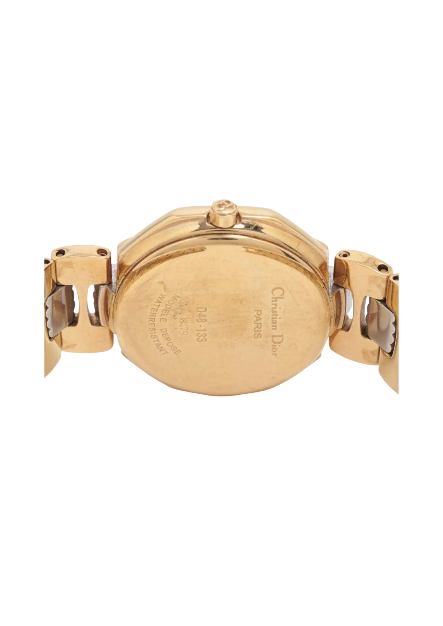 CHRISTIAN DIOR Octagon QZ White Dial