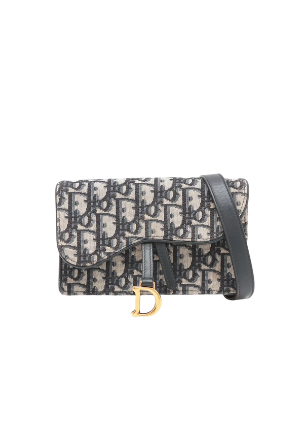CHRISTIAN DIOR Oblique Saddle Waist Bag