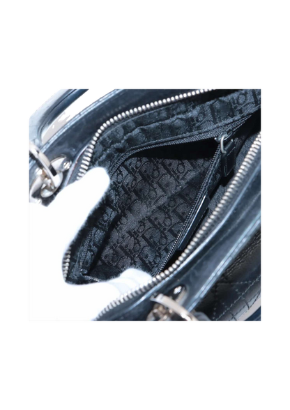 CHRISTIAN DIOR &nbsp Lady Dior Cannage Leather Handbag &nbsp