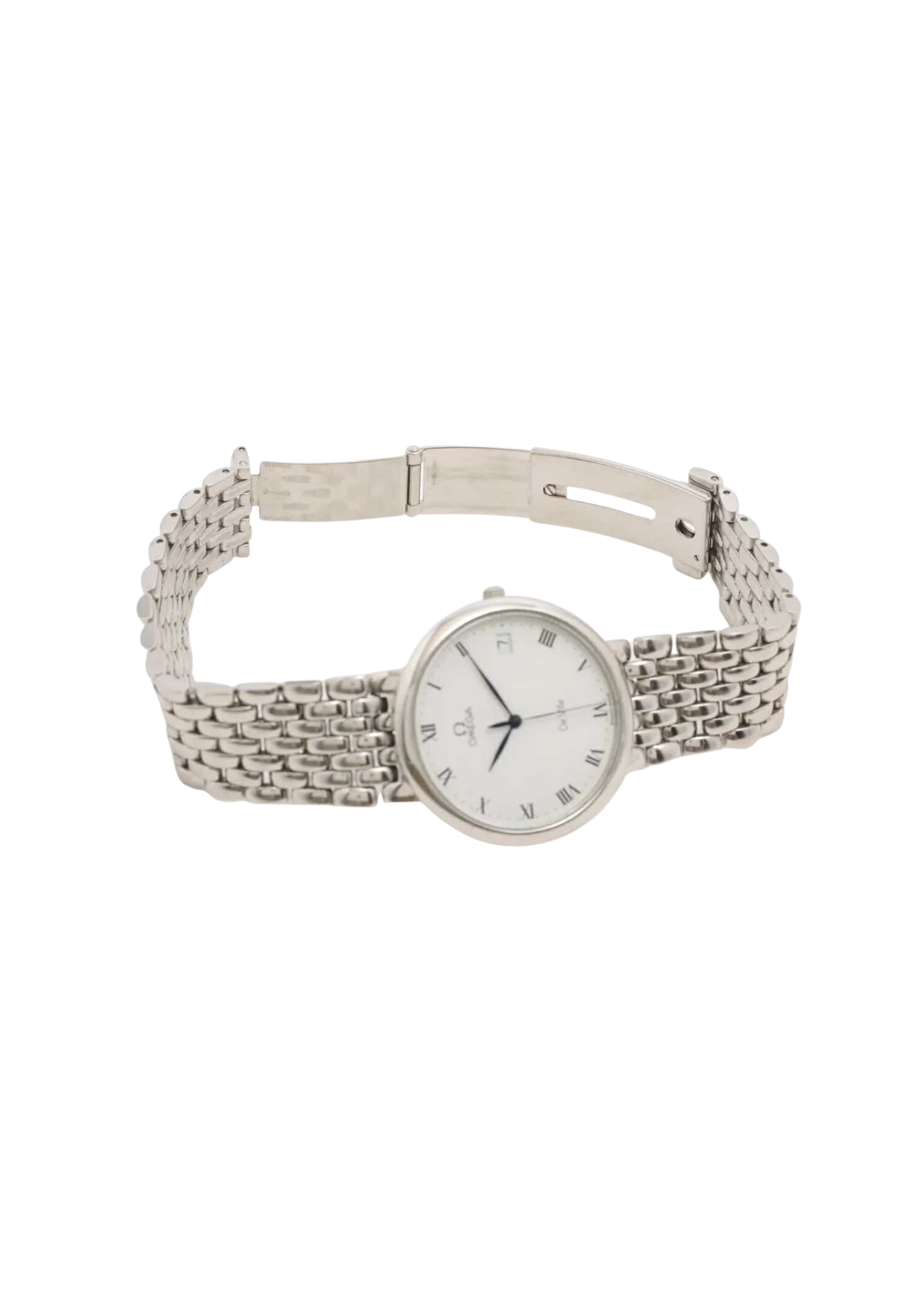 OMEGA De Ville QZ White Dial