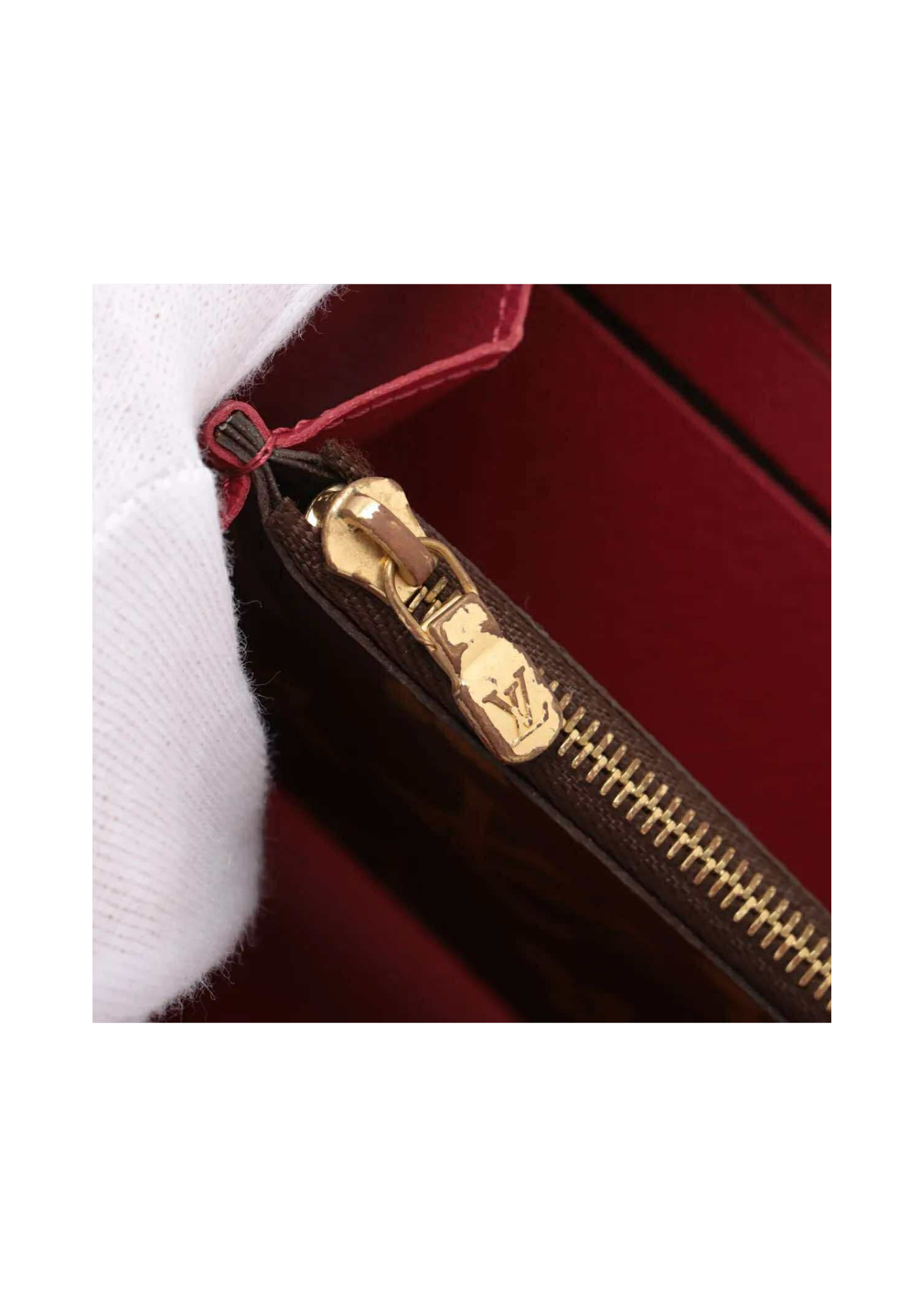 LOUIS VUITTON Monogram Portofeuille Clemence Zip Round Wallet