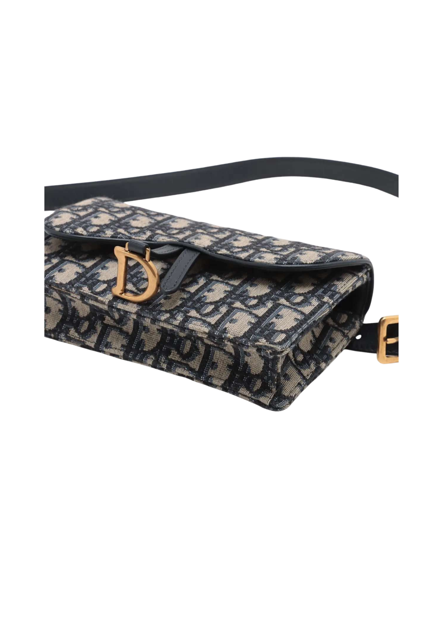 CHRISTIAN DIOR Oblique Saddle Waist Bag