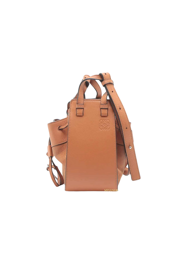 LOEWE Hammock Mini Tan Leather Handbag