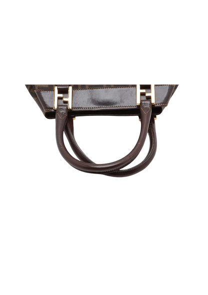 FENDI Zucca Canvas 2 Way Handbag