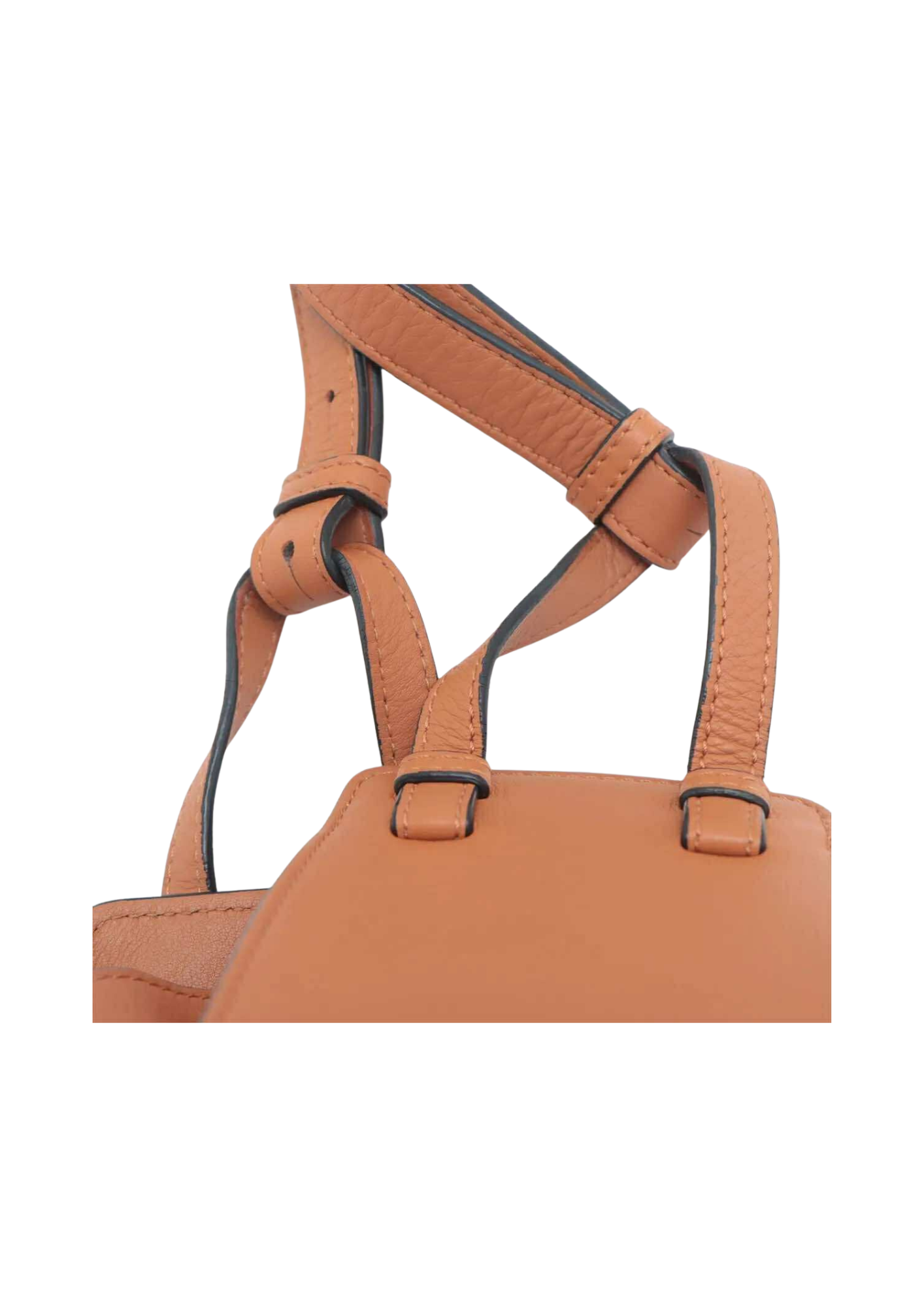 LOEWE Hammock Mini Tan Leather Handbag