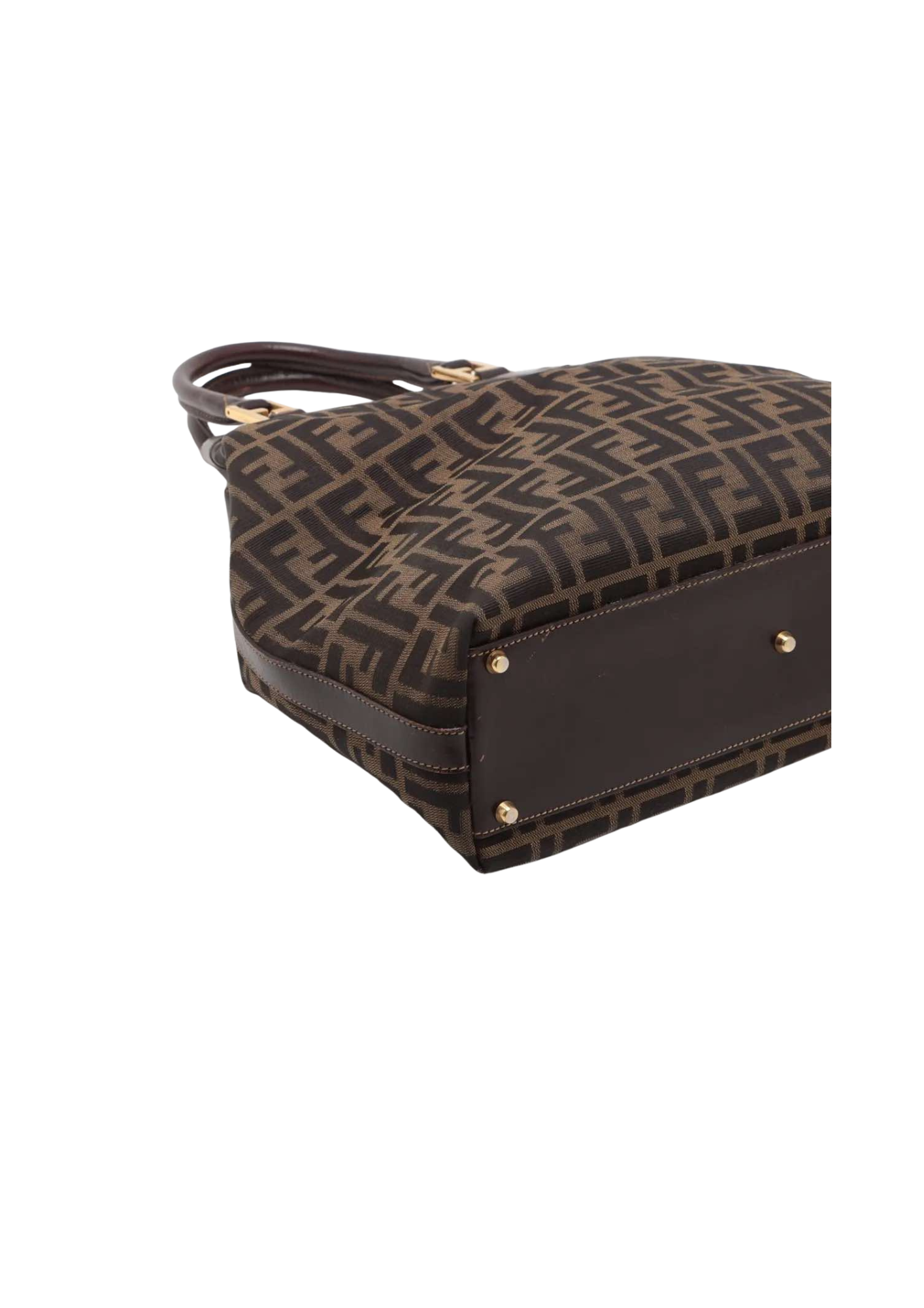 FENDI Zucca Canvas 2 Way Handbag