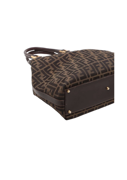 FENDI Zucca Canvas 2 Way Handbag