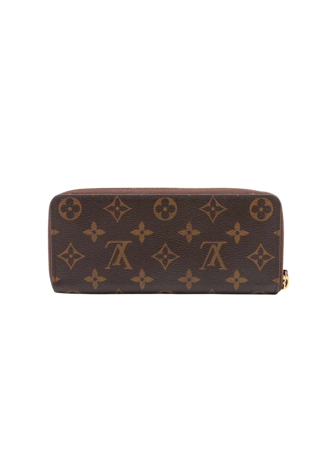 LOUIS VUITTON Monogram Portofeuille Clemence Zip Round Wallet