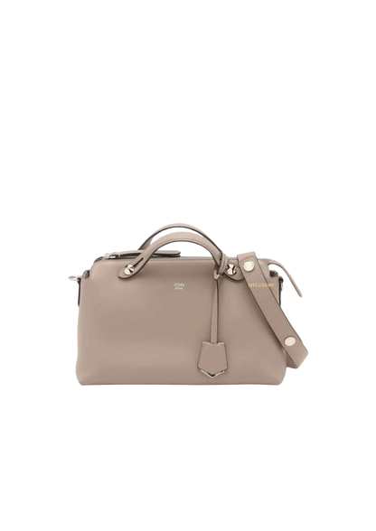 FENDI By the way Leather 2Way Handbag Brown
