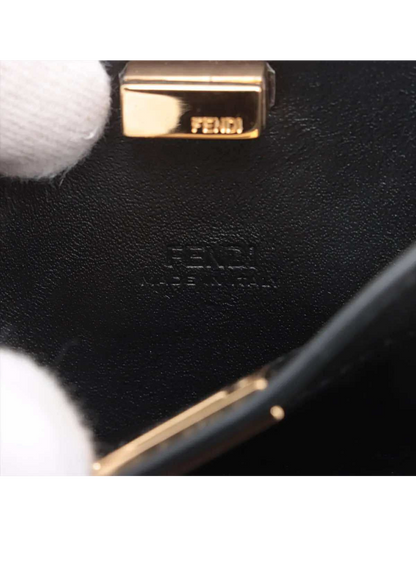 FENDI Nano Peekaboo Leather 2Way Handbag 7AS294
