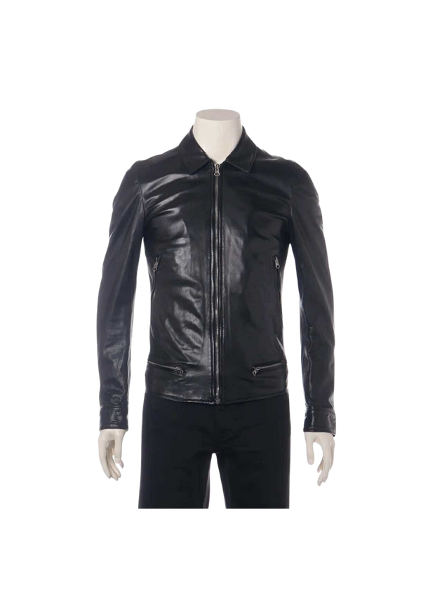 DOLCE & GABBANA Lambskin Leather Jacket