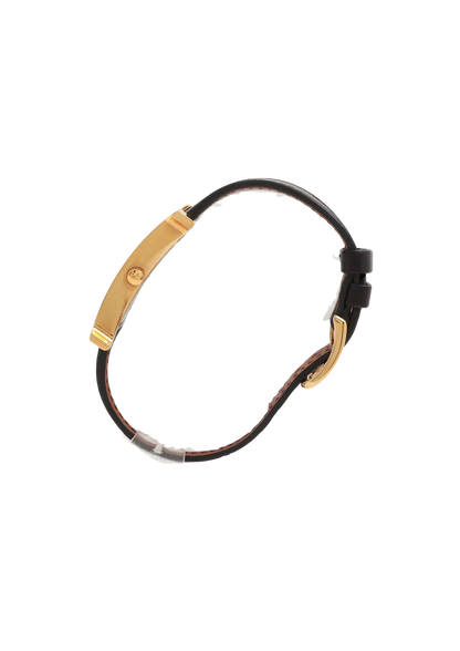 HERMES H Watch HH QZ White Dial