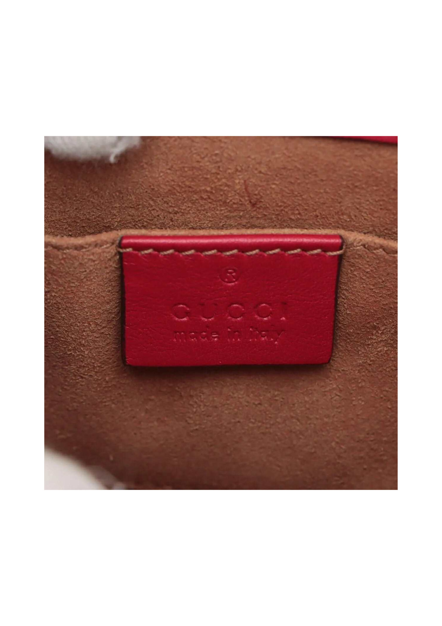 GUCCI GG Supreme Padlock Shoulder Bag