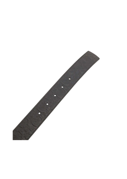 FERRAGAMO Double Gancini Belt Scratched Lint