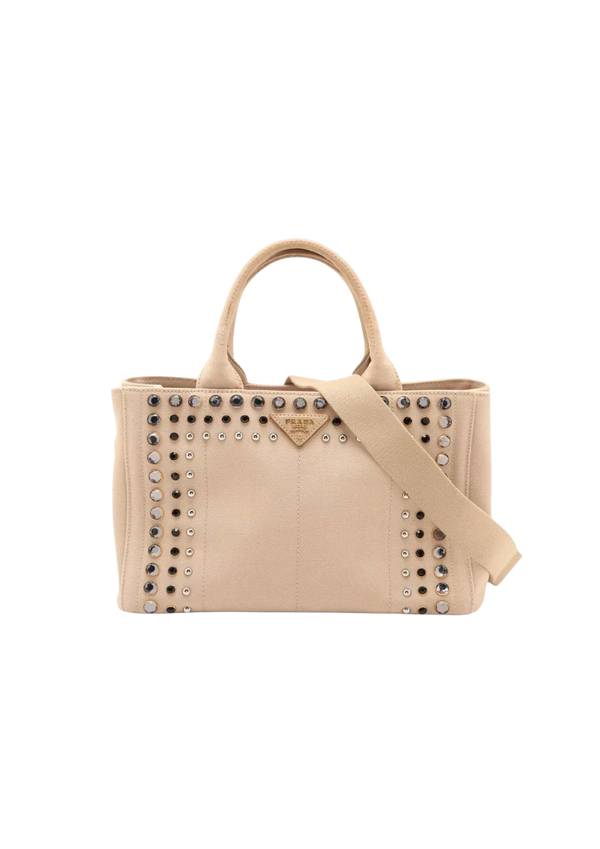 PRADA Bijoux Canapa 2Way Handbag
