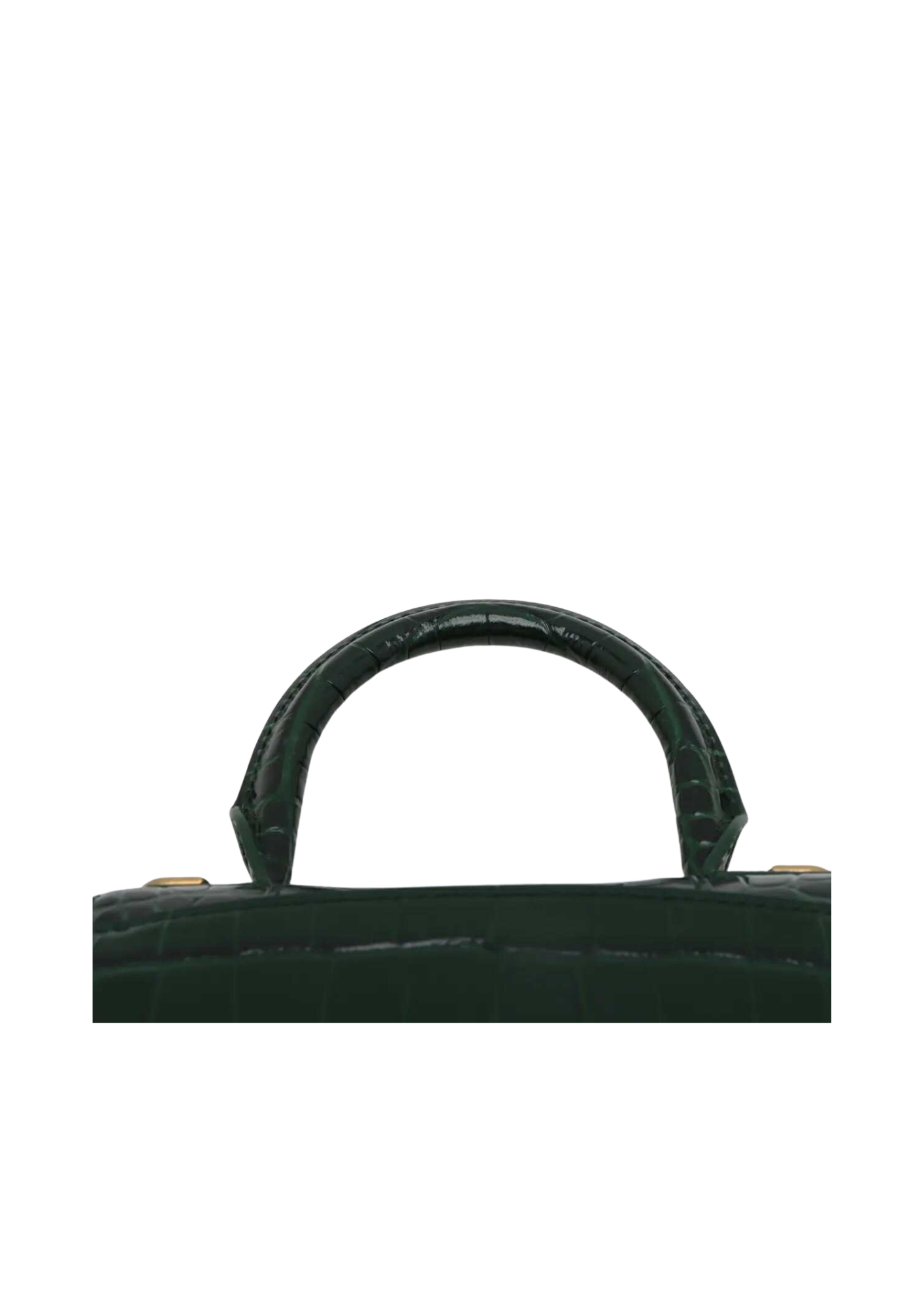 BALENCIAGA Hourglass XS Mock Croc 2Way Handbag