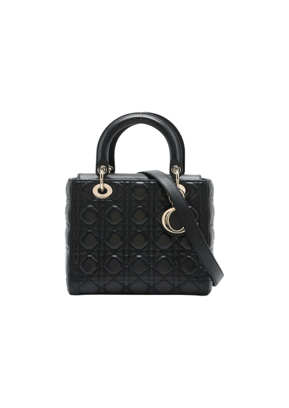 CHRISTIAN DIOR Lady Dior 2Way Handbag