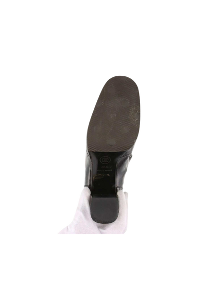CHANEL Coco Mark Short Boots Ladies 35.5
