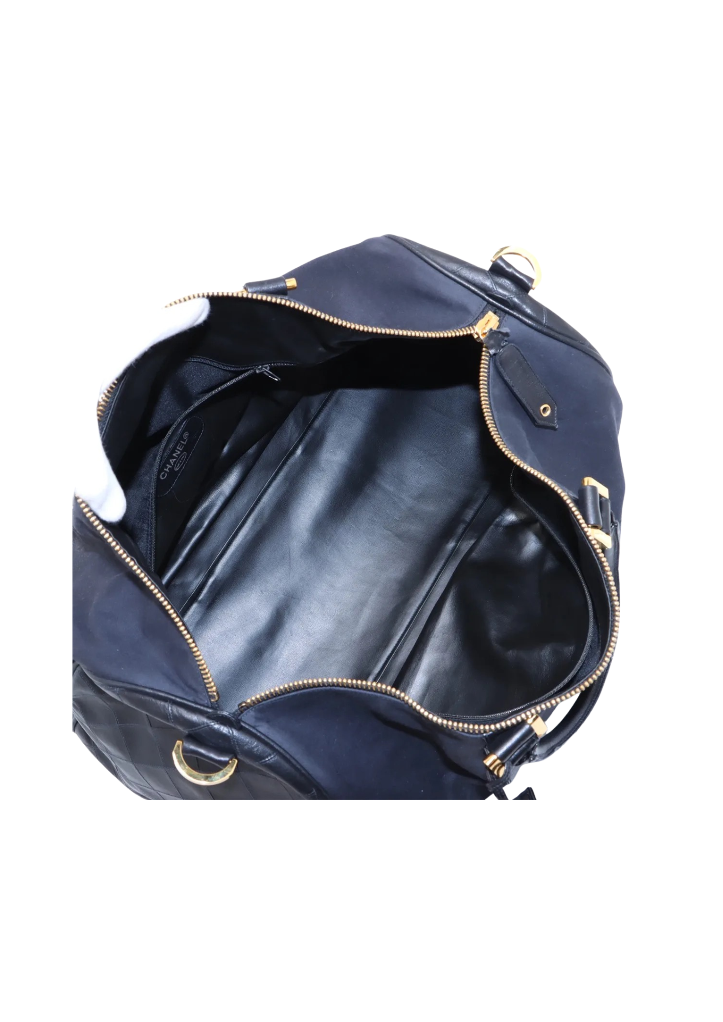 CHANEL Bicolore 2Way Boston Bag