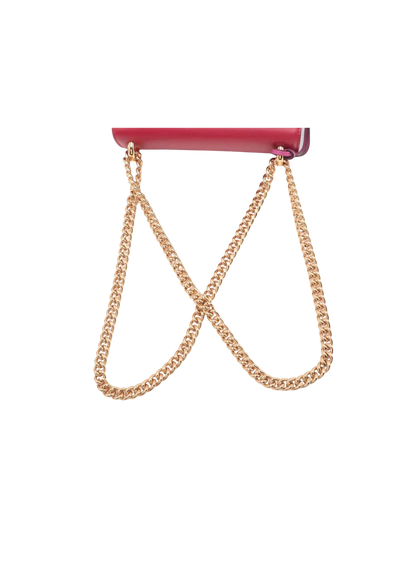 GUCCI GG Supreme Padlock Shoulder Bag