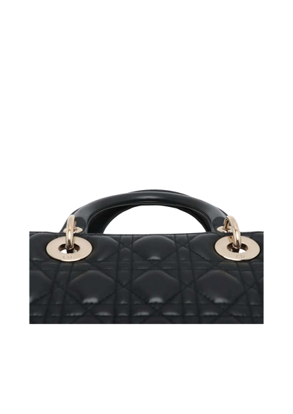 CHRISTIAN DIOR Lady Dior 2Way Handbag